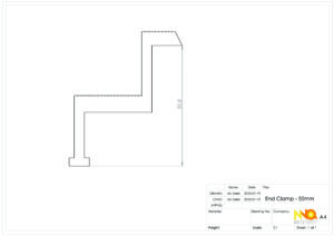 End Clamp 50mm