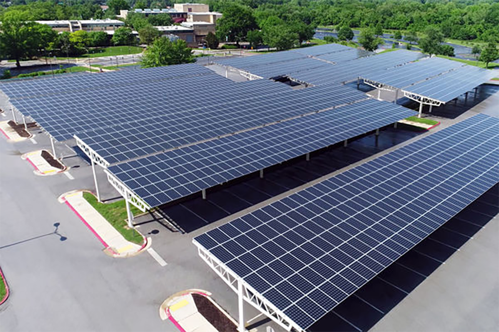 Solar panel on the canopy1